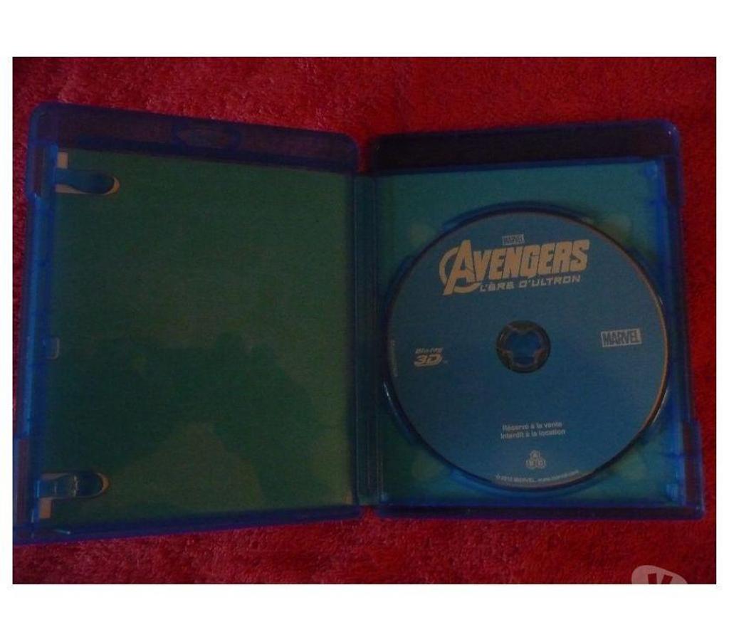 DVD occasion Bouches-du-Rhône Aix en Provence - Photos Vivastreet FILMS {MARVEL AVENGERS} DVD BLU RAY 3D EXCELLENT ETAT. 