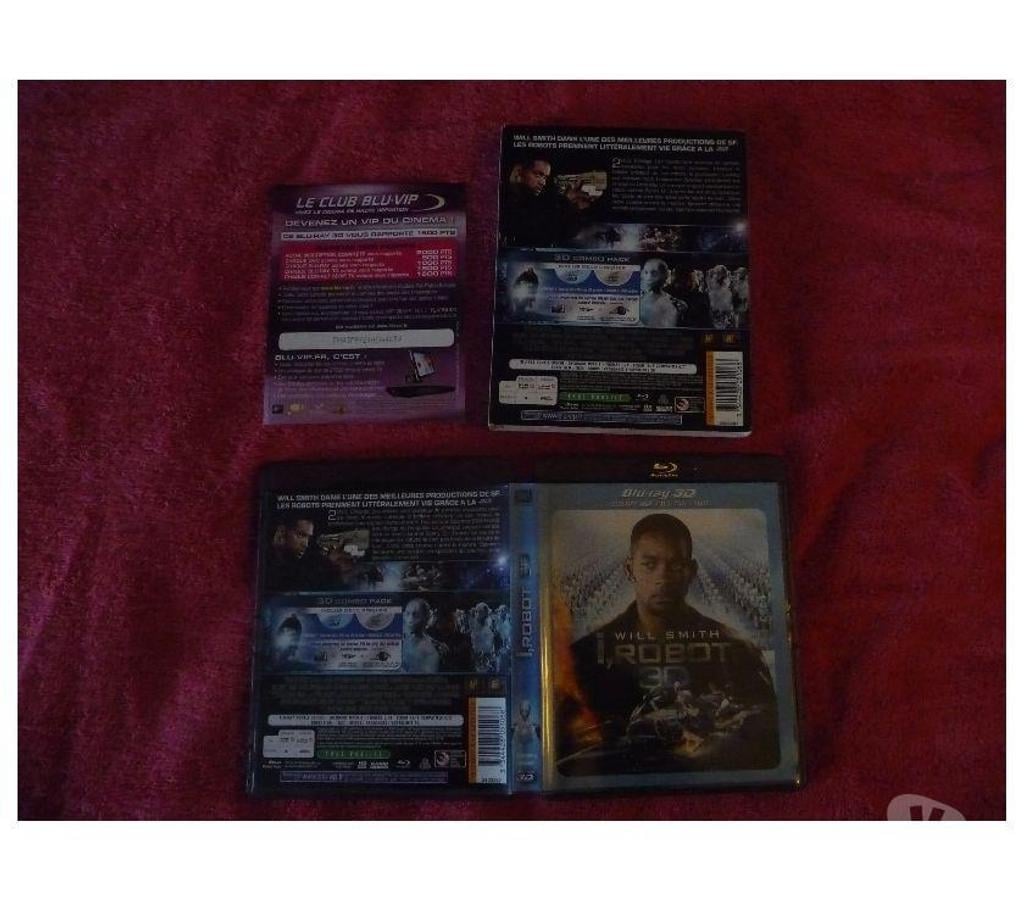 DVD occasion Bouches-du-Rhône Aix en Provence - Photos Vivastreet FILMS {I ROBOT} DVD BLU RAY 3D EXCELLENT ETAT.