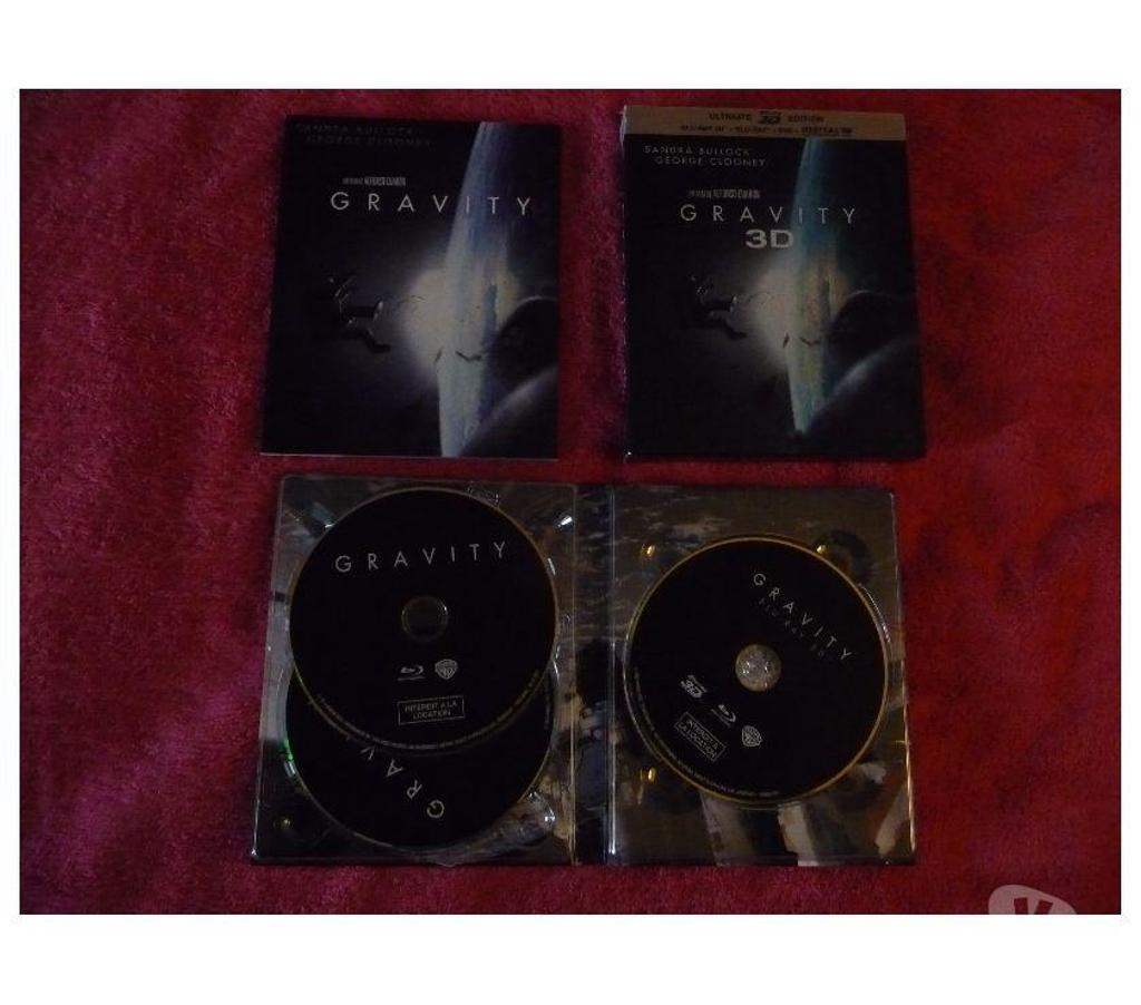DVD occasion Bouches-du-Rhône Aix en Provence - Photos Vivastreet FILMS {GRAVITY} DVD BLU RAY 3D EXCELLENT ETAT.
