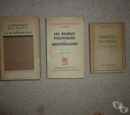 Livres occasion Le Kremlin Bicetre Val-de-Marne - Photos Vivastreet Les enjeux politiques en Méditerranée par E. Monroe