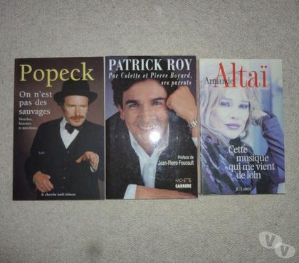 Livres occasion Le Kremlin Bicetre Val-de-Marne - Photos Vivastreet Popeck - Patrick Roy - Armande Altaï