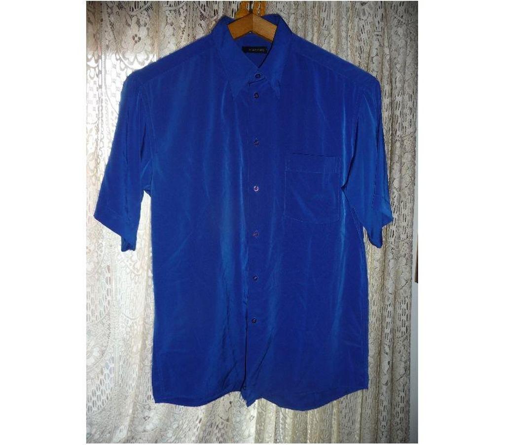 Vêtements occasion Bouches-du-Rhône Aix en Provence - Photos Vivastreet CHEMISE MANCHE COURTE HOMME BLEU GIACOMO XL 4