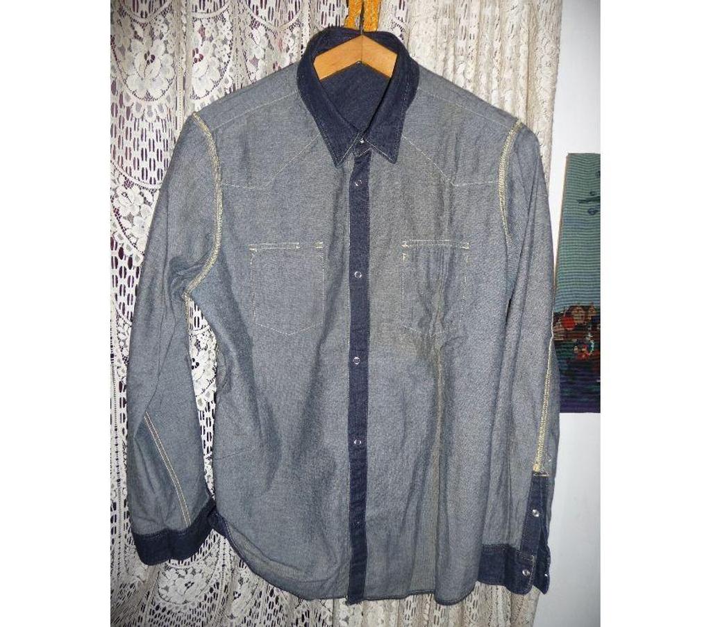 Vêtements occasion Bouches-du-Rhône Aix en Provence - Photos Vivastreet CHEMISE JEANS HOMME MARQUE LEE WESTERN TAILLE XXL 46