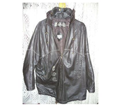 Vêtements occasion Aix en Provence Aix en Provence - Photos Vivastreet BLOUSON CUIR HOMME CAPUCHON MARQUE YIPPIE TAILLE XL 42