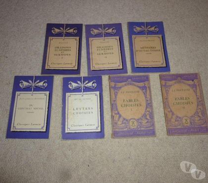 Livres occasion Le Kremlin Bicetre Val-de-Marne - Photos Vivastreet 7 classiques Larousse