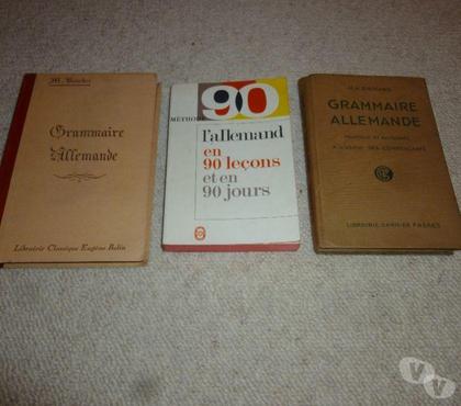 Livres Le Kremlin Bicetre Val-de-Marne - Photos Vivastreet 2 grammaires allemandes