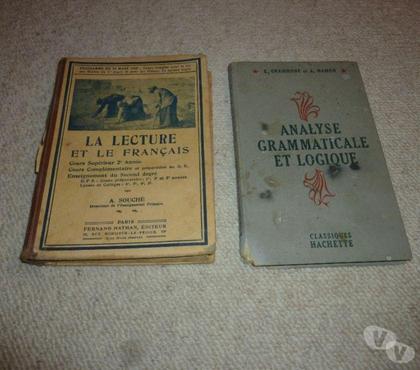 Livres occasion Le Kremlin Bicetre Val-de-Marne - Photos Vivastreet Lecture et le français - grammaire et logique