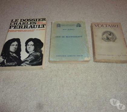 Livres occasion Le Kremlin Bicetre Val-de-Marne - Photos Vivastreet 3 livres chacun sur un auteur