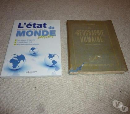 Livres occasion Le Kremlin Bicetre Val-de-Marne - Photos Vivastreet La géographie humaine - L'Etat du monde junior