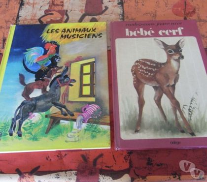 Livres Le Teilleul Manche - Photos Vivastreet 2 livres enfants les animaux musiciens et bébé cerf