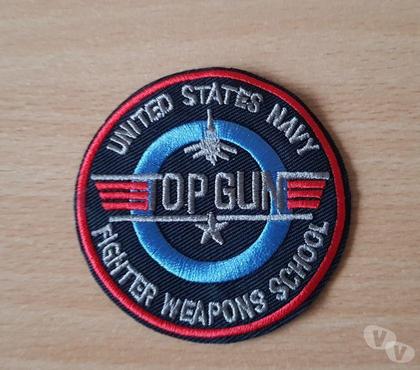 Collections Carnon Hérault - Photos Vivastreet écusson brodé top gun F-14 tomcat diam. 7,5 cm