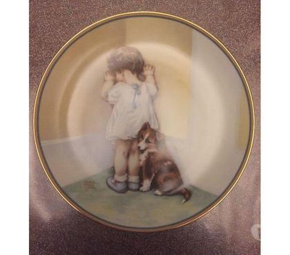 Collection Nimes Nimes - Photos Vivastreet Assiette de collection '' l'enfant au coin ''