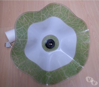 Décoration - art St Clair de la Tour Isère - Photos Vivastreet Lustre vintage vert et blanc