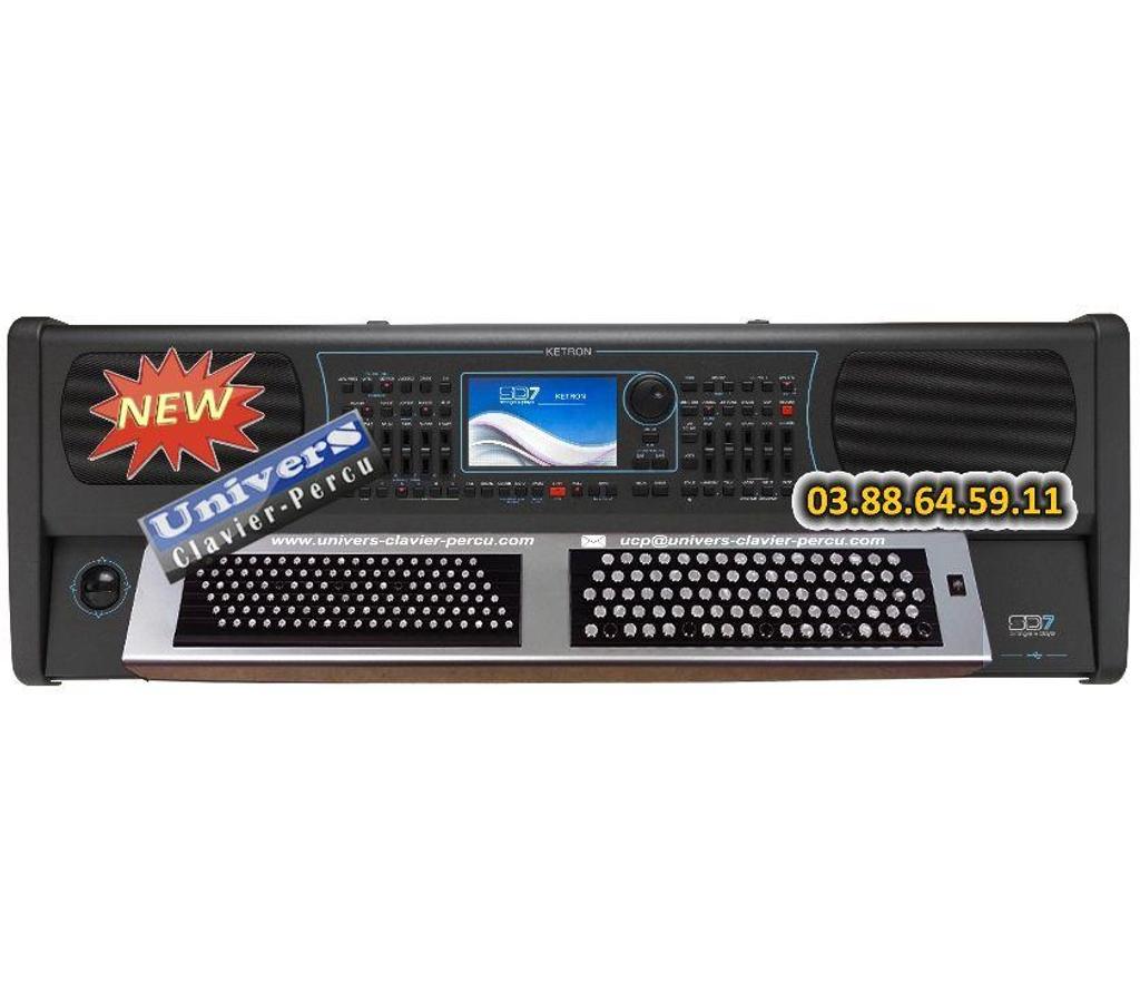 Instruments de musique Bas-Rhin Mommenheim - 67670 - Photos Vivastreet KETRON SD7 - Clavier version Bouton accordéon