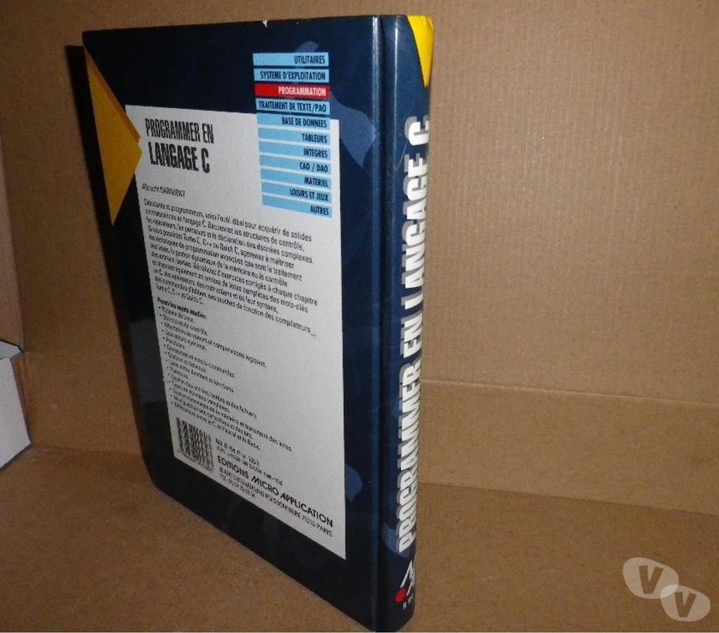 Livres occasion Yvelines Bois d'Arcy - 78390 - Photos Vivastreet Programmer en Langage C