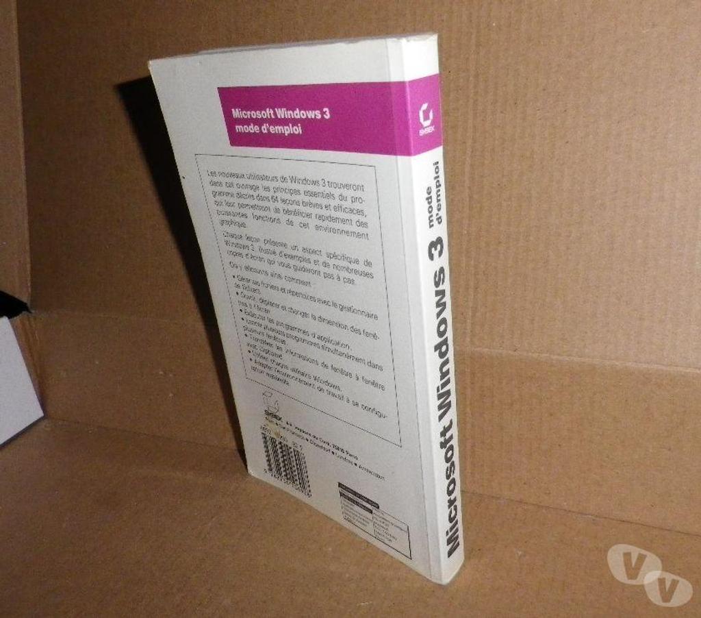Livres occasion Yvelines Bois d'Arcy - 78390 - Photos Vivastreet Microsoft Windows 3 Mode D'emploi