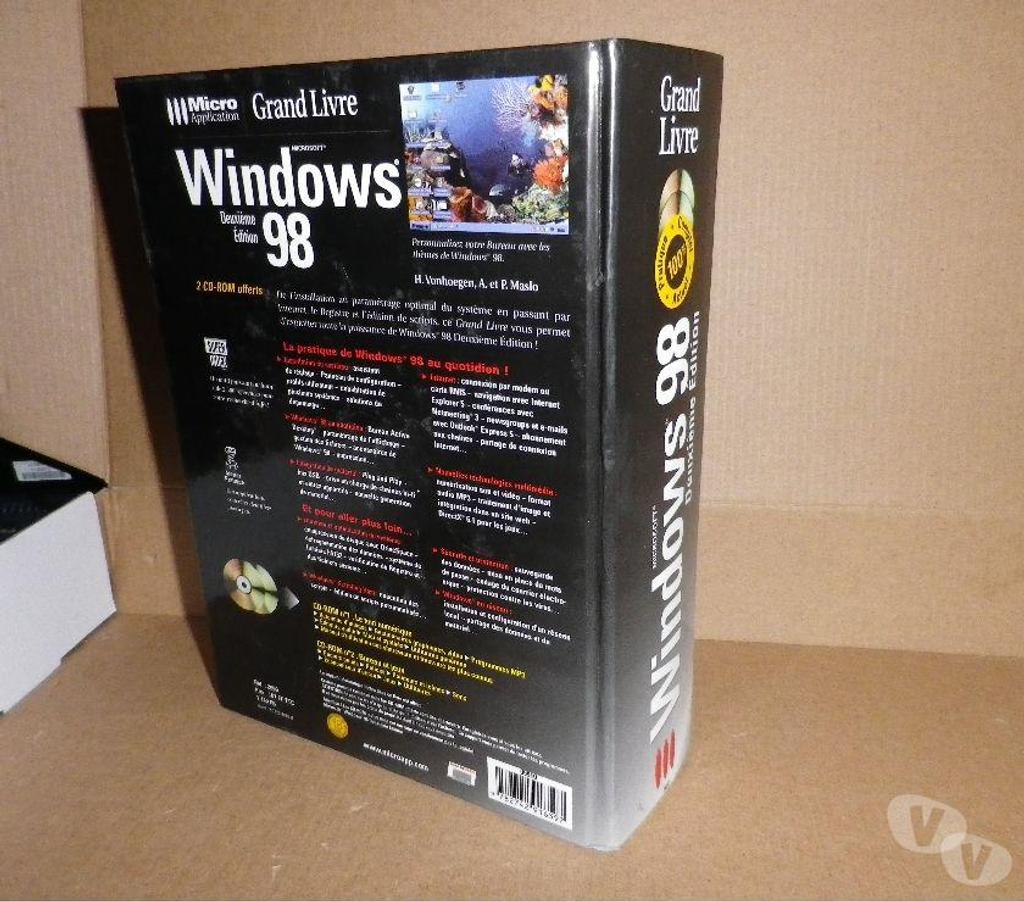 Livres occasion Yvelines Bois d'Arcy - 78390 - Photos Vivastreet Windows 98 2ème édition