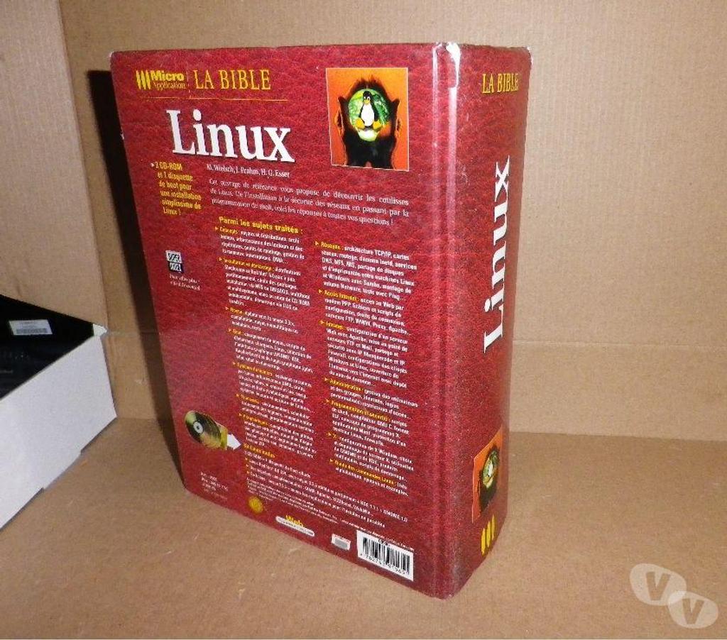 Livres occasion Yvelines Bois d'Arcy - 78390 - Photos Vivastreet Linux La Bible