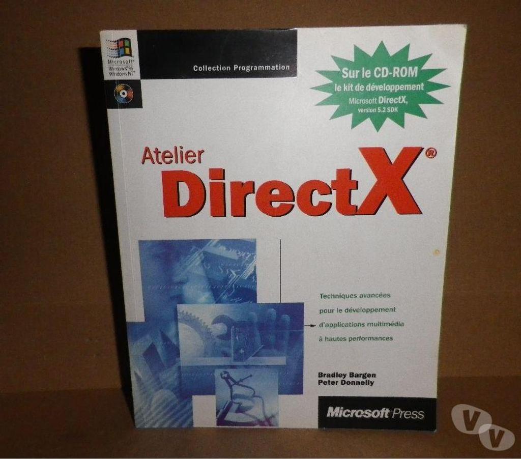 Livres occasion Yvelines Bois d'Arcy - 78390 - Photos Vivastreet DirectX Atelier