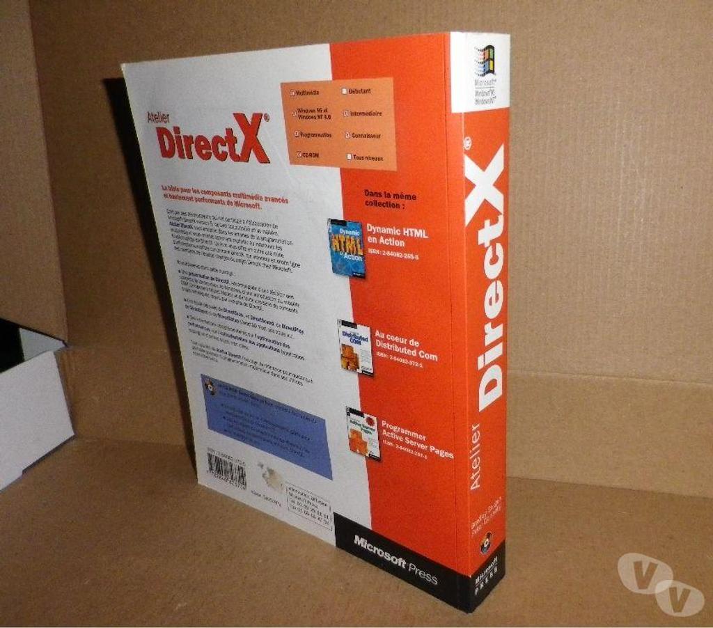 Livres occasion Yvelines Bois d'Arcy - 78390 - Photos Vivastreet DirectX Atelier