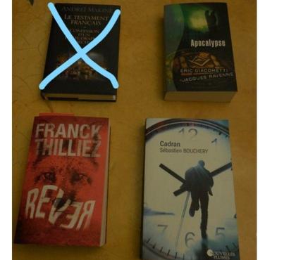 Livres La Motte Servolex Savoie - Photos Vivastreet LOT DE 3 ROMANS