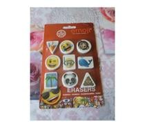 Lot gommes EMOJI net info ecole stylo fac enfant maison mode