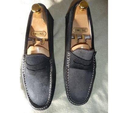 Chaussures et bottes occasion Aix en Provence Aix en Provence - Photos Vivastreet MOCASSIN BEIGE HOMME 100 % CUIRE DAIM CELIO P 44