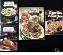 1 lot de 4 livres de cuisine neufs