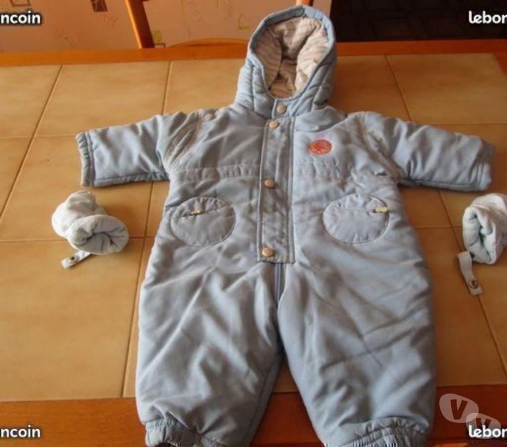 Vêtements bébés Isère Villette de Vienne - 38200 - Photos Vivastreet combinaison ski 3 mois + moufles