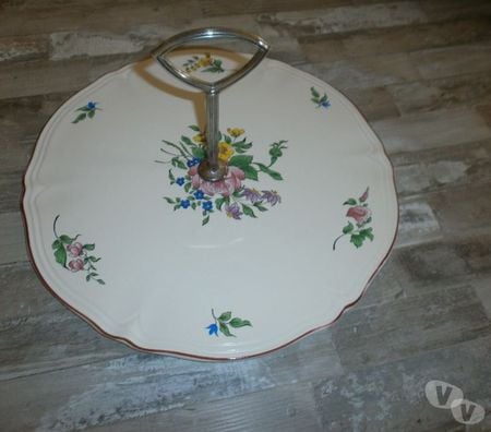 Décoration - art Landes Sorde l'Abbaye - 40300 - Photos Vivastreet PLATEAU A FROMAGE EN FAIENCE DE LUNEVILLE ST CLEMENT TTBE 