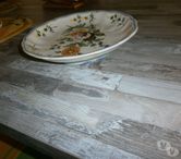 LOT D'ASSIETTES TRES ANCIENNE PEINTES A LA MAIN EN TTBE 