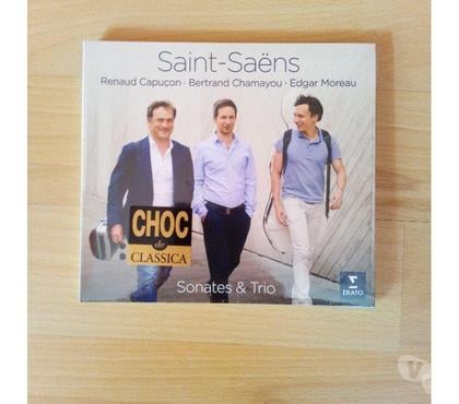 CDs Ardoix Ardèche - Photos Vivastreet CD Saint-Saëns: Sonates et Trio (Neuf)