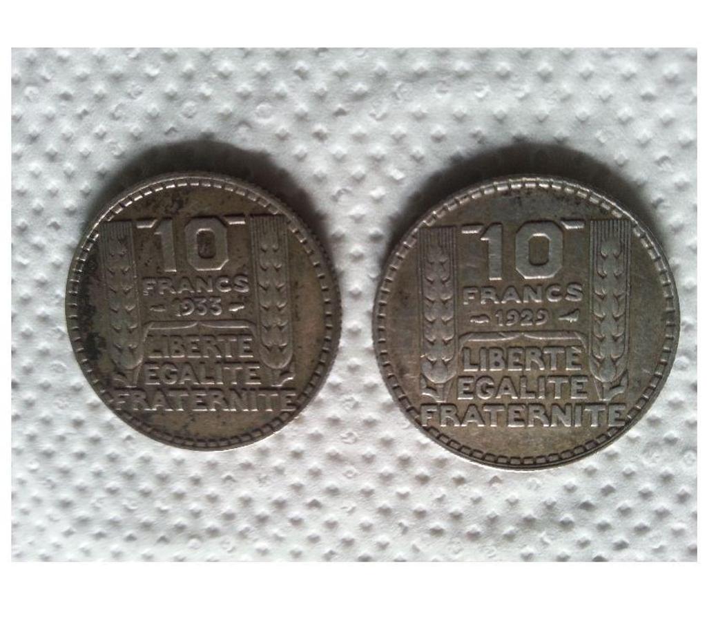 Collection Seine-et-Marne Montceaux les Provins - 77151 - Photos Vivastreet 10 francs argent.