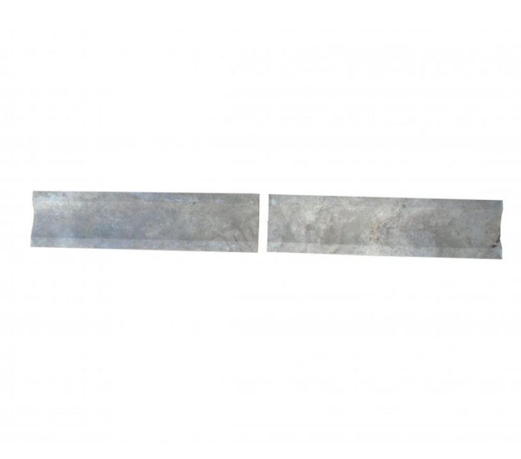 Var Forcalqueiret - 83136 - Photos Vivastreet Travertin Gris Silver Caniveau 12,5x50 cm REF 3166