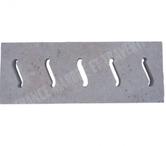 Travertin Classique Grille Serpent 19x50 cm REF 333