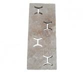 Travertin Classique Grille H 25x61cm REF 955