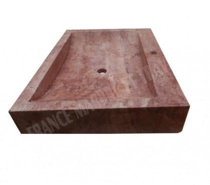 Bricolage - Jardin - Outillage Forcalqueiret Var - Photos Vivastreet Travertin Rose Rouge Évier 70x50 cm REF 909