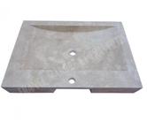 Travertin Classique Beige Evier 70x50 cm REF 305