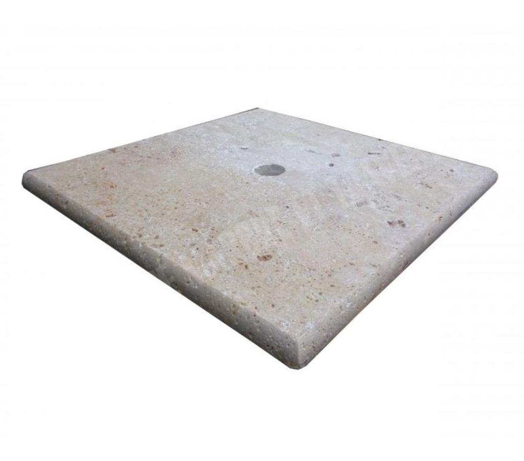 Var Forcalqueiret - 83136 - Photos Vivastreet Travertin clss Chapeau Pilier 40,6x40,6 cm REF 3002