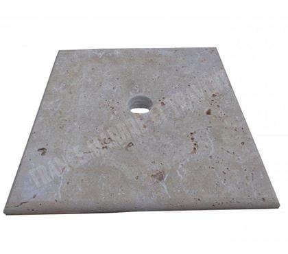 Bricolage - Jardin - Outillage Forcalqueiret Var - Photos Vivastreet Travertin Clss Chapeau Pilier 30,5x30,5 cm REF 2996