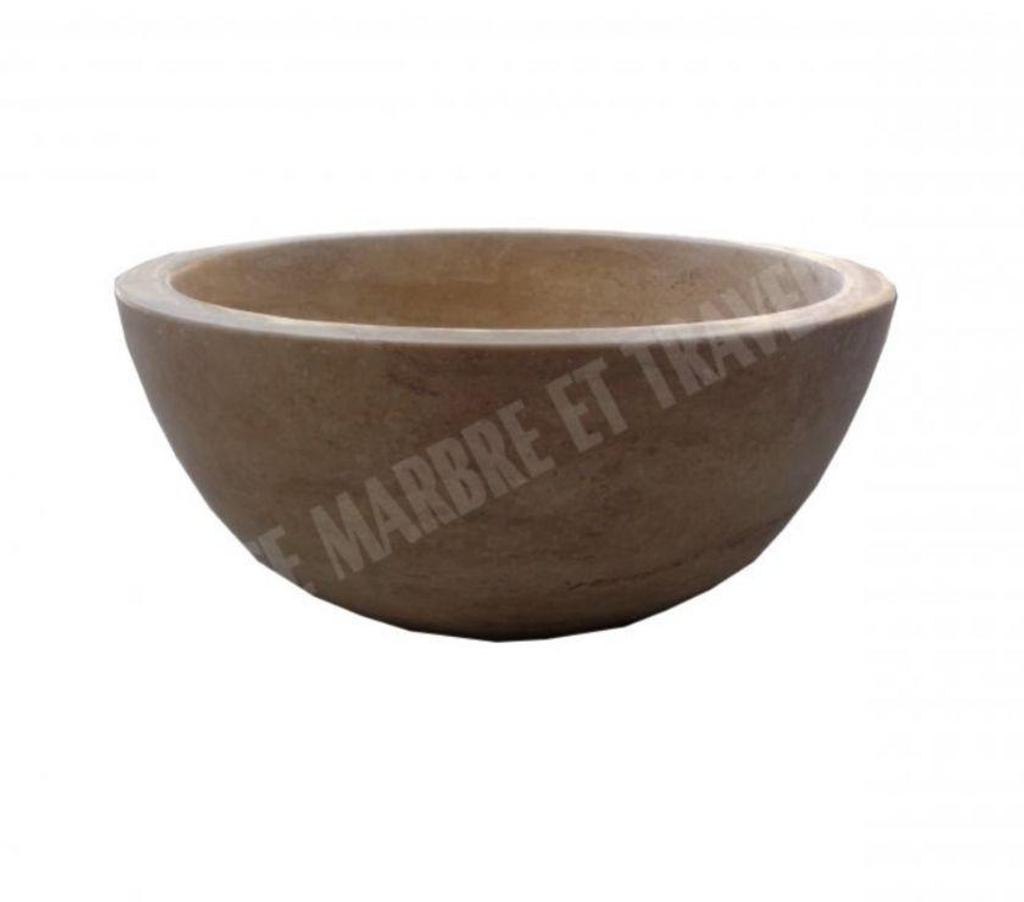  Var Forcalqueiret - 83136 - Photos Vivastreet Travertin Classique Beige Vasque Petit Bol REF 1981