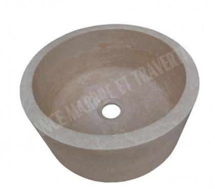 Bricolage - Jardin - Outillage Forcalqueiret Var - Photos Vivastreet Travertin Classique Beige Vasque Petit Cylindre REF 1445