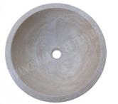 Travertin Classique Beige Vasque Modèle Bol REF 192