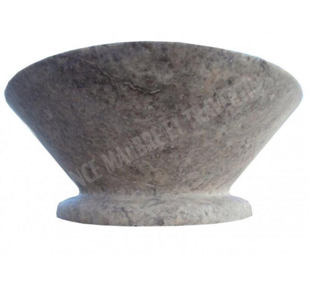  Var Forcalqueiret - 83136 - Photos Vivastreet Travertin Gris Silver Vasque Modèle Assiette REF 1177