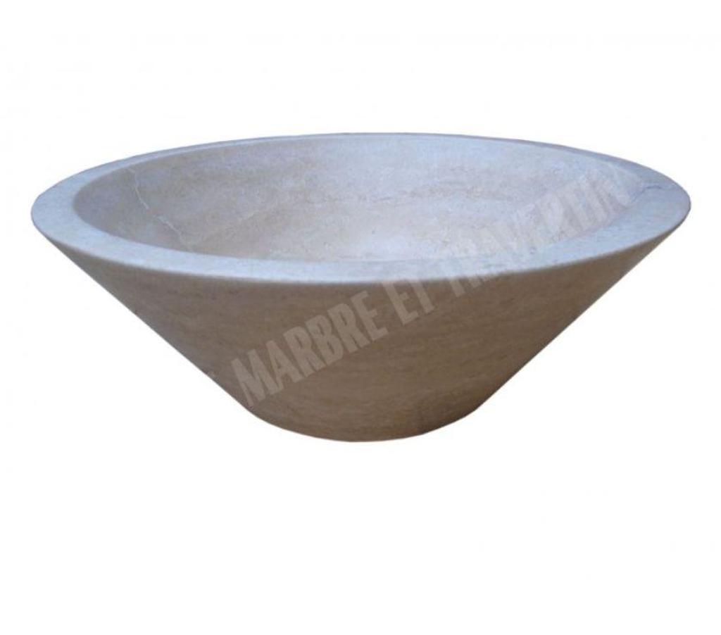 Var Forcalqueiret - 83136 - Photos Vivastreet Travertin Classique Beige Vasque Modèle Conique REF 885