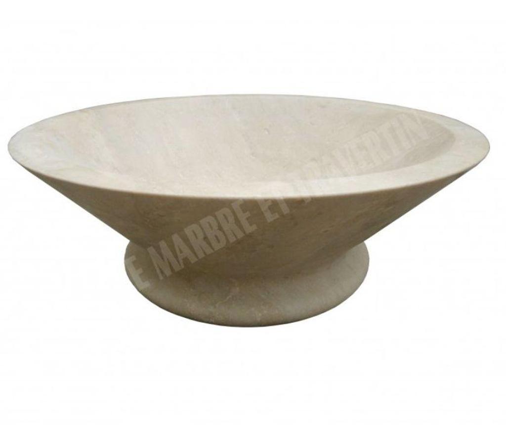  Var Forcalqueiret - 83136 - Photos Vivastreet Travertin Classique Vasque Modèle Assiette REF 3163