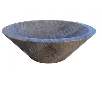 Bricolage - Jardin - Outillage Forcalqueiret Var - Photos Vivastreet Travertin Gris Silver Vasque Modèle Conique REF 1178