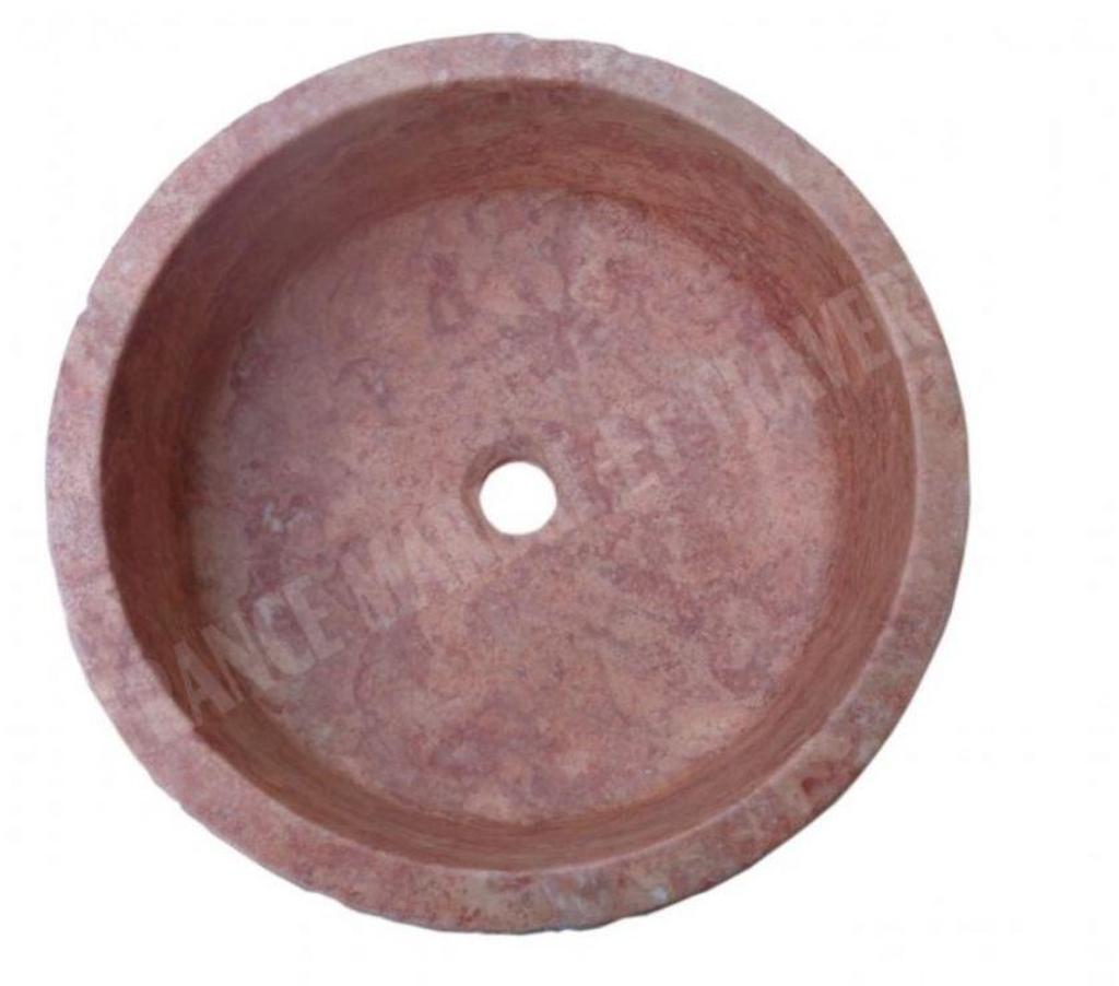 Var Forcalqueiret - 83136 - Photos Vivastreet Travertin Rose Rouge Vasque Modèle Cylindre Éclate REF 1944