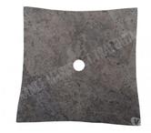 Travertin Gris Silver Carré Vasque 40x40 cm REF 1416