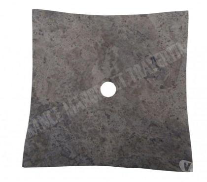 Bricolage - Jardin - Outillage Forcalqueiret Var - Photos Vivastreet Travertin Gris Silver Carré Vasque 40x40 cm REF 1416